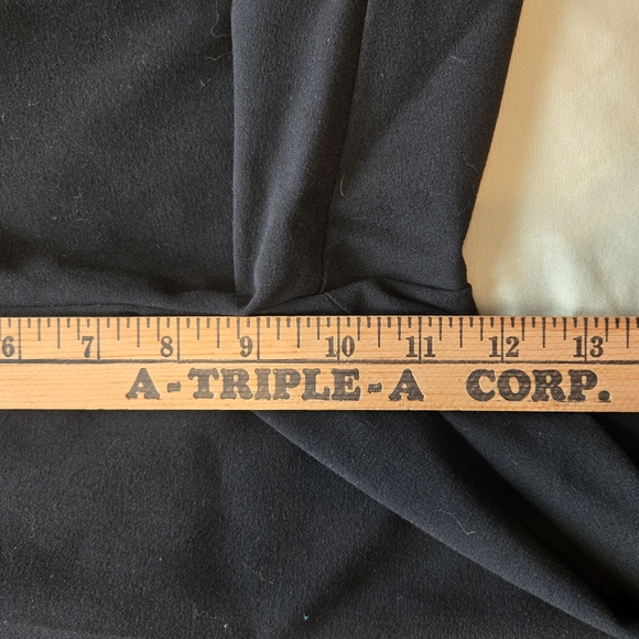 Dressbarn Strech Black Wide-Leg Trousers Size 10 - Picture 5 of 7